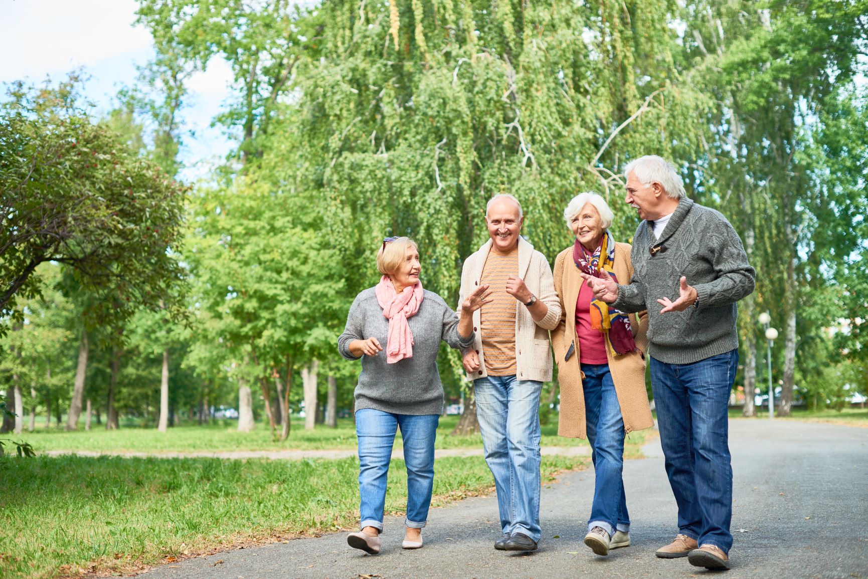 Walking for health Image